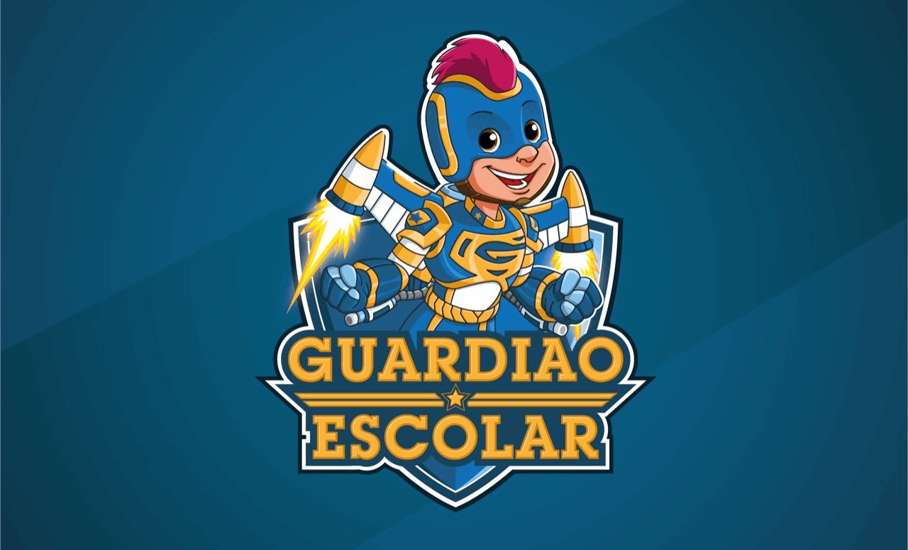 Guardião Escolar — logo e identidade da marca